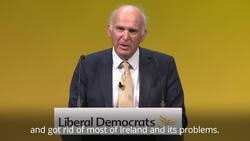 Sir Vince Cable: Boris Johnson is not learning from Churchill's mistakes News Clip