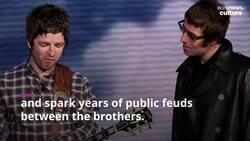 The guitar which broke up Oasis goes up for auction in Paris News Clip