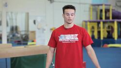 Back Walkover on Balance Beam Drills Instructional Video