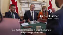 Huge amount of work to do, Starmer tells ministers at first Cabinet meeting News Clip