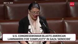 'You RACISTS': U.S. Congresswoman In Tears; BLASTS Republicans, Dems Over 'Gaza Genocide' News Clip