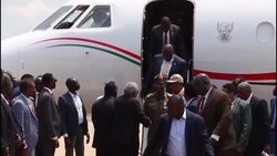CLEAN : Riek Machar arrives in Juba in bid to salvage stalled peace agreement News Clip