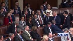 House of Representatives: Kevin McCarthy confronts rival Maatt Gaetz during 14th round of voting News Clip
