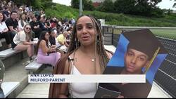 Students celebrate milestone post-COVID-19 graduation at a Milford high school News Clip