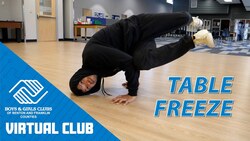 Breakdancing Moves: How To Do A Table Freeze Instructional Video