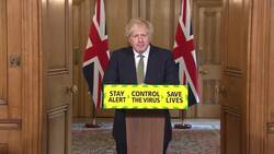 Archive footage of Boris Johnson as he announces he is resigning as an MP News Clip