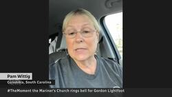 #TheMoment Mariner's Church rings their bell 30 times for Gordon Lightfoot News Clip