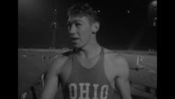 Trials for US Olympic track and field team in Coliseum in Los Angeles News Clip