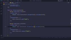 JavaScript Masterclass - Zero to Job-Ready with Hands-On Projects - Search Task II: Case Sensitive / 228 Instructional Video