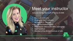 Microsoft Project 2021 From Beginners to Advanced - Course Introduction-1 Instructional Video