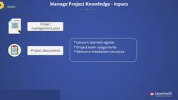 PMP Certification Training - Manage Project Knowledge Instructional Video