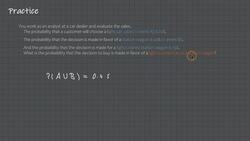 Statistics & Mathematics for Data Science and Data Analytics - Quick Solution: Rule of Addition Instructional Video