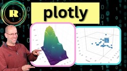 Plotly for 3d and interactive plots in R Instructional Video