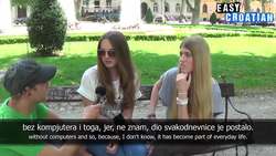 Easy Croatian 14 - How do you feel about digital media? Instructional Video