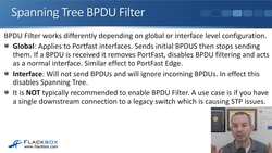 Cisco CCNA 200-301: The Complete Guide to Getting Certified - CCNA v1.1: BPDU Filter Instructional Video
