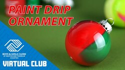 DIY Christmas Craft Project: Paint Drip Ornaments Instructional Video
