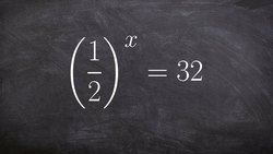 Solving an exponential equation Instructional Video