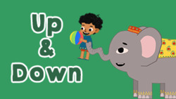 Introduction to preposotion - Up and Down Instructional Video