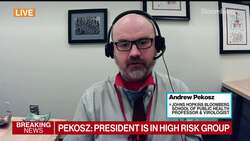 Trump in High-Risk Group for Serious Covid Consequences: Johns Hopkins News Clip