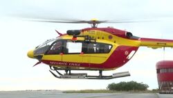 CLEAN : French floods: Rescue helicopters take off from Nice airport News Clip