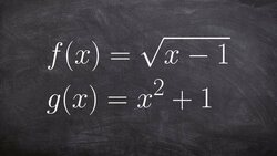Dividing two functions so that we can determine the domain Instructional Video
