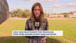 Candlelight vigil in West Babylon to be held for teen killed in crash, 4 seriously injured News Clip