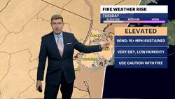 Warm and sunny stretch continues Tuesday in Brooklyn; elevated fire risk News Clip