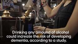 Drinking any amount of alcohol may increase dementia risk, study suggests News Clip