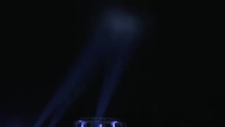 UK: The National Memorial Arboretum lit up at night for Armistice Day. News Clip