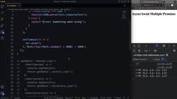 Modern JavaScript from the Beginning - Second Edition - Multiple Promises with Async and Await Instructional Video