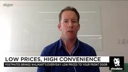 Postmates to Help Walmart Deliver Groceries the 'Last Mile' News Clip