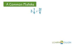 Adding Mixed Numbers with Like Denominators Using Equivalent Fractions Instructional Video