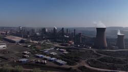 Protesters put banners up in Scunthorpe as politicians discuss the future of British Steel News Clip