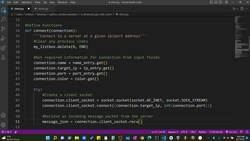 The Art of Doing - Python Network Applications with Sockets - Advanced GUI Chat Room Part 7 - Starting the Client Instructional Video