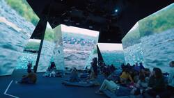 Families celebrate BBC Earth experience in Earls Court installation News Clip