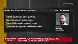 Japan Exchange Halts Trading Due to System Issue News Clip