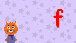 f Is For fox - Lower Case Instructional Video