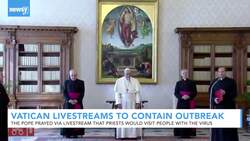 Pope Francis Livestreams Services To Help Contain Coronavirus Outbreak News Clip