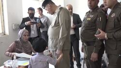 CLEAN : EU observer says 'main challenge is security' during Iraq vote News Clip