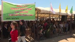 CLEAN : Kurds protest to reject Turkey's threat to attack northeast Syria News Clip