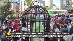 Protesters In Bangladesh Demands Elections News Clip