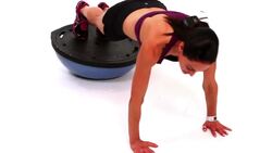 How to Do Advanced Upper Body Exercises with a Bosu Ball Instructional Video