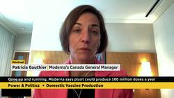 Moderna rep says Canadian plant would put the country in a better position for future pandemics News Clip