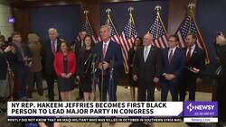 Hakeem Jeffries To Become Youngest, 1st Black Congressional Leader News Clip