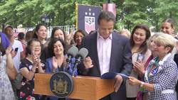 NY Gov. signs equal pay bill into law Instructional Video