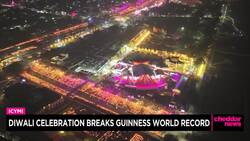 Diwali Celebration Breaks Guinness World Record News Clip