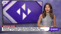 Biden Administration Extends Pause On Student Loan Payments News Clip