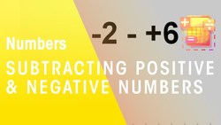 How To Subtract Positive & Negative Numbers Instructional Video