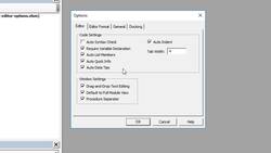 Excel VBA Programming The Complete Guide - Visual Basic Editor Options Instructional Video