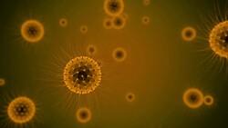 Virus cells Stock Footage